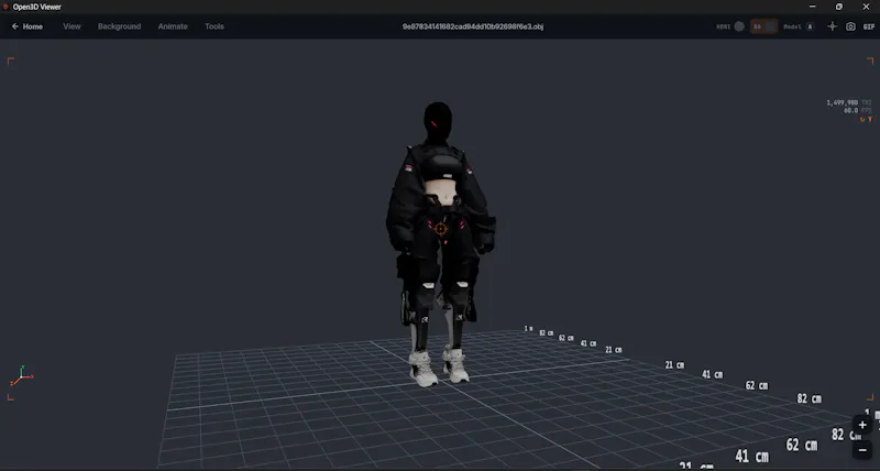 Open3D Viewer screenshot 3