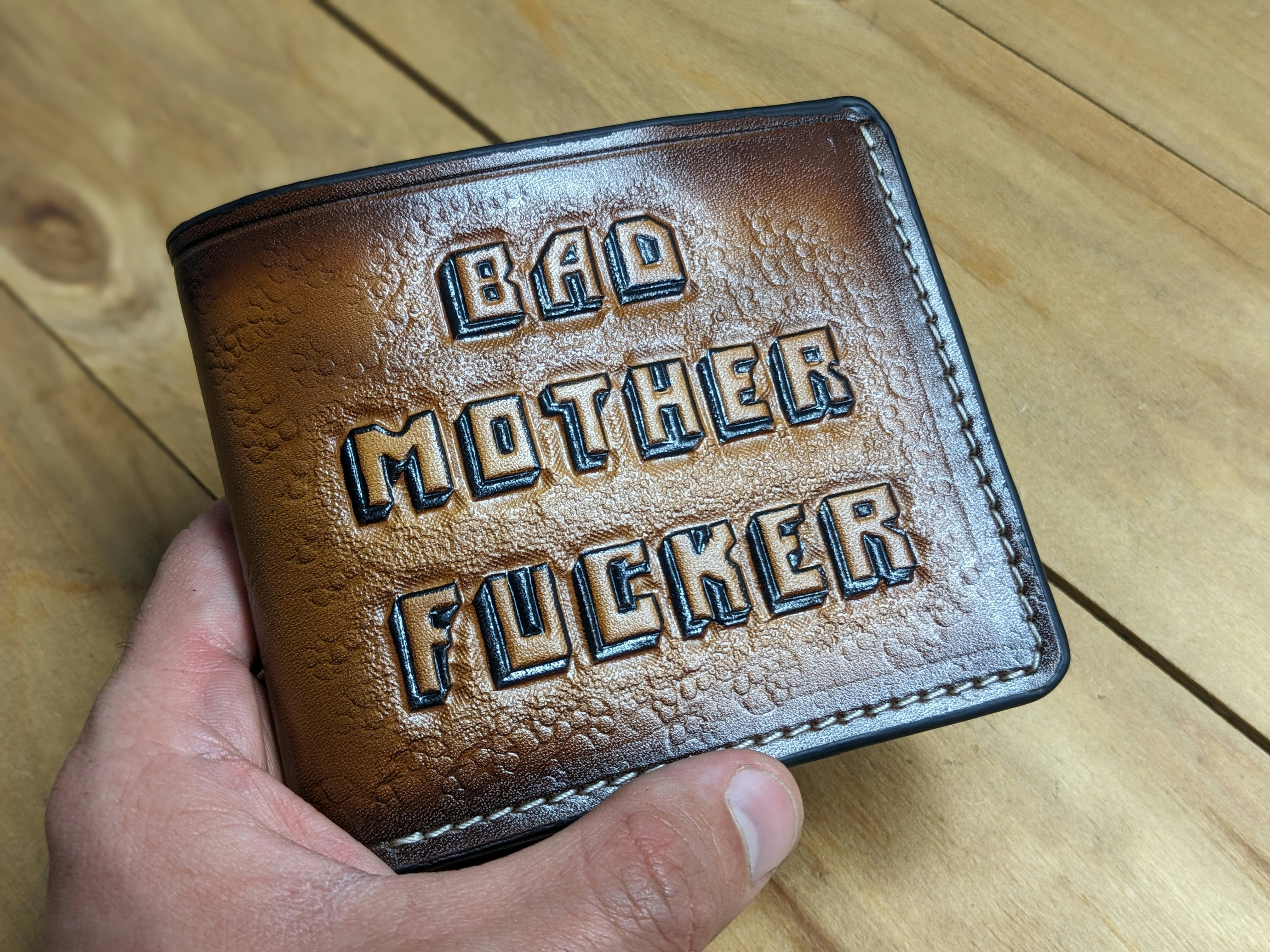 Theodoros Leather Wallet gallery image