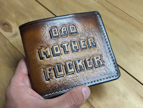 Theodoros Leather Wallet gallery image