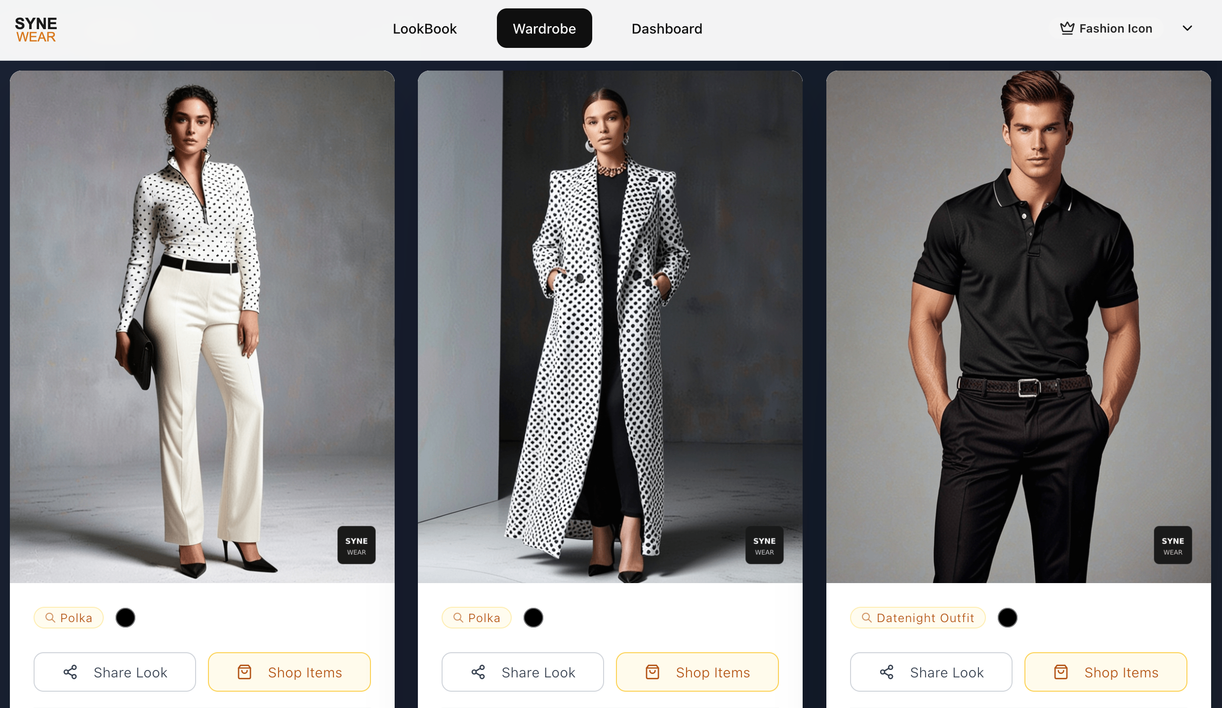 Média Synewear - Moteur de découverte de mode AI 4