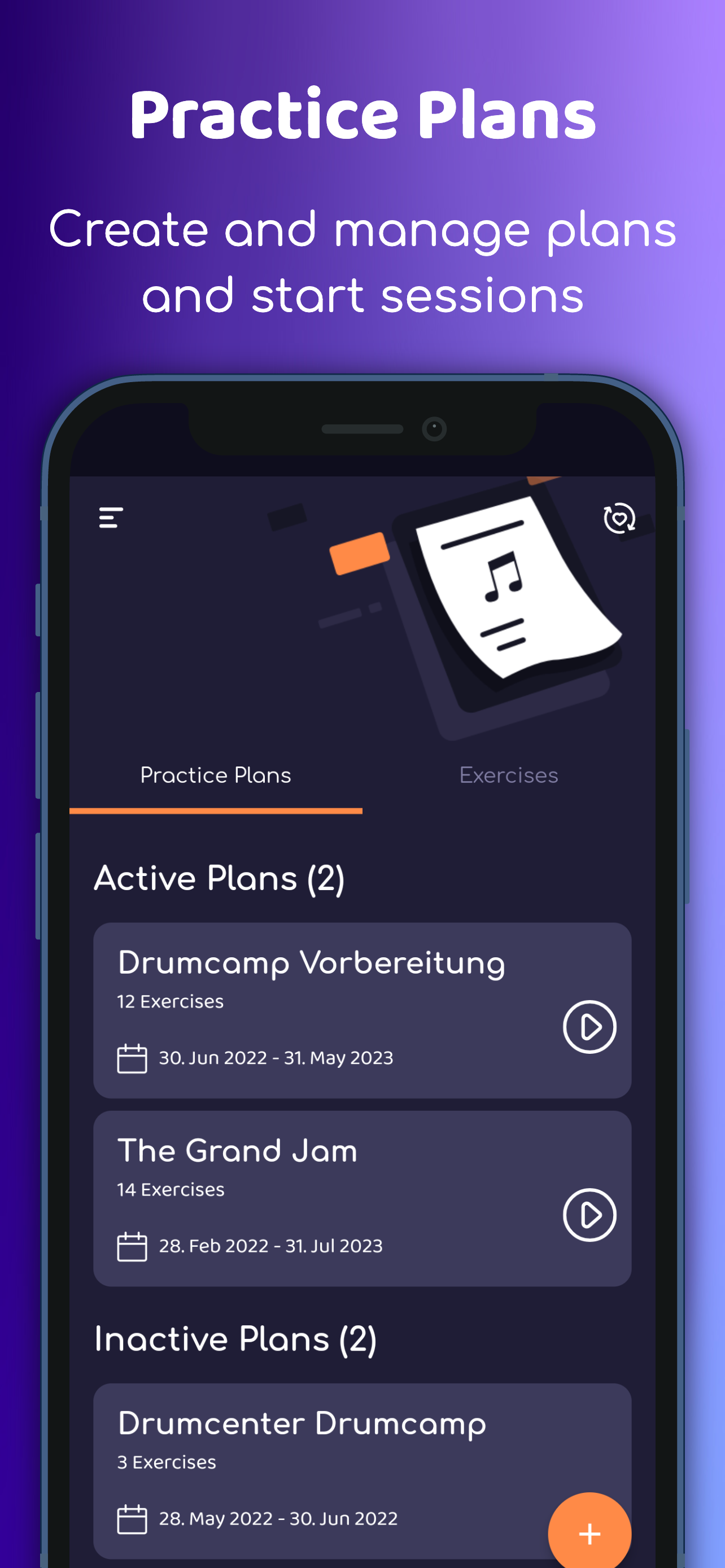 กลอง - แอป Drum Practice Tracker media 1
