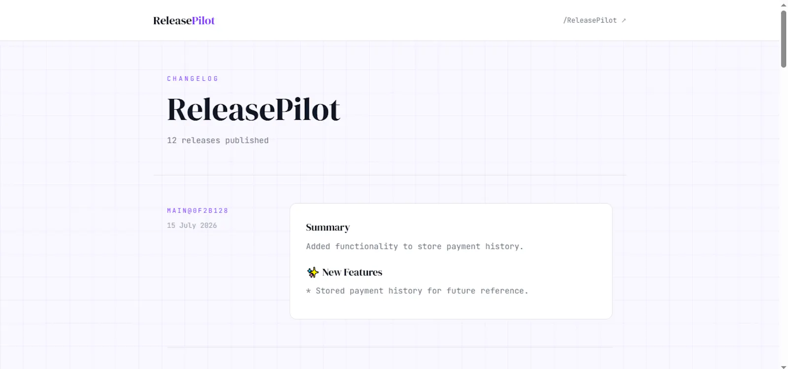 ReleasePilot screenshot 3