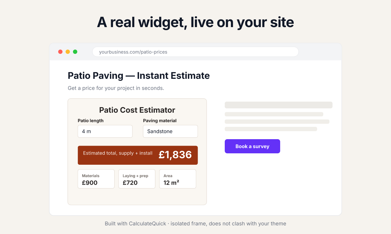 AI Calculator Builder gallery image