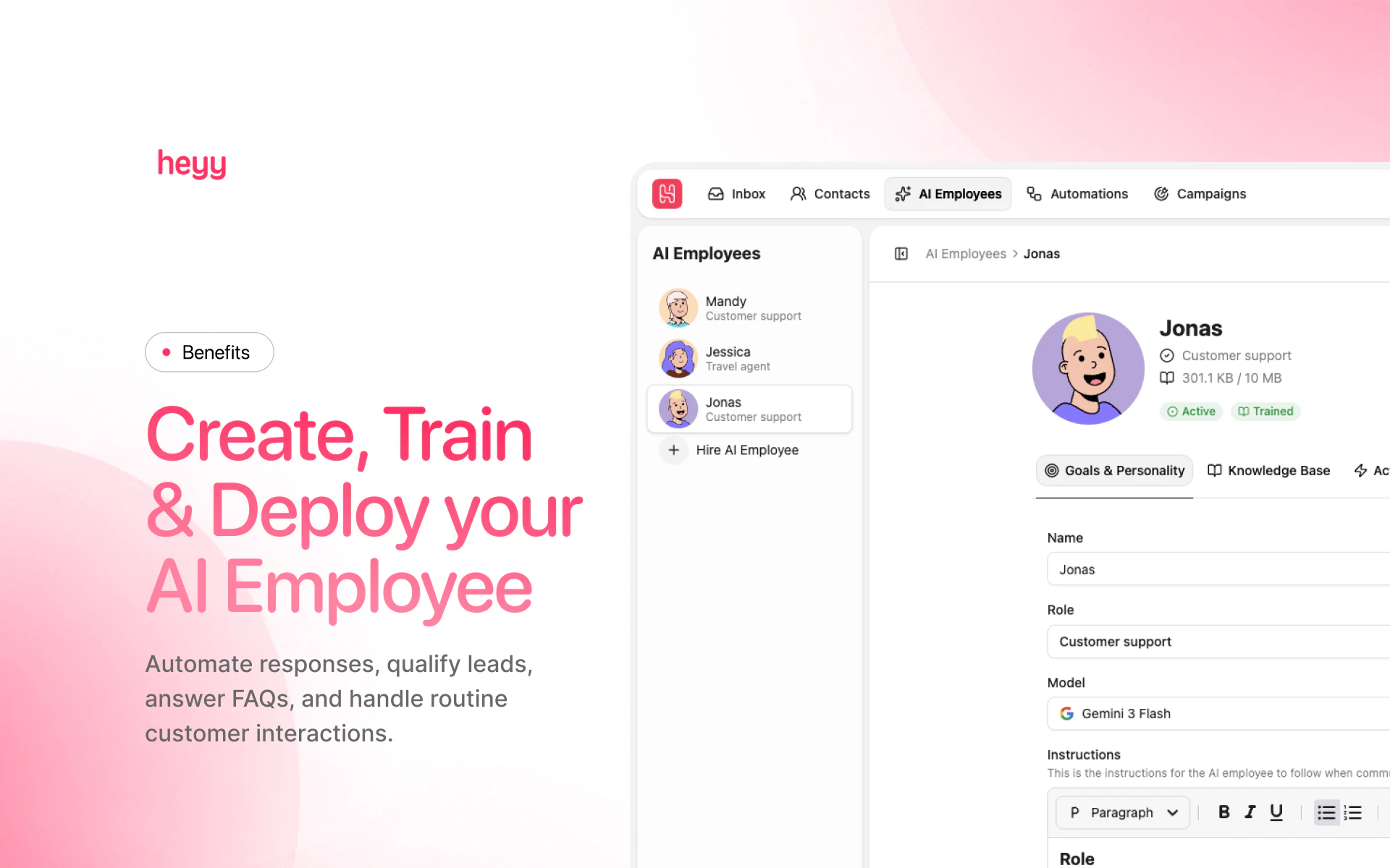 Heyy AI screenshot 1