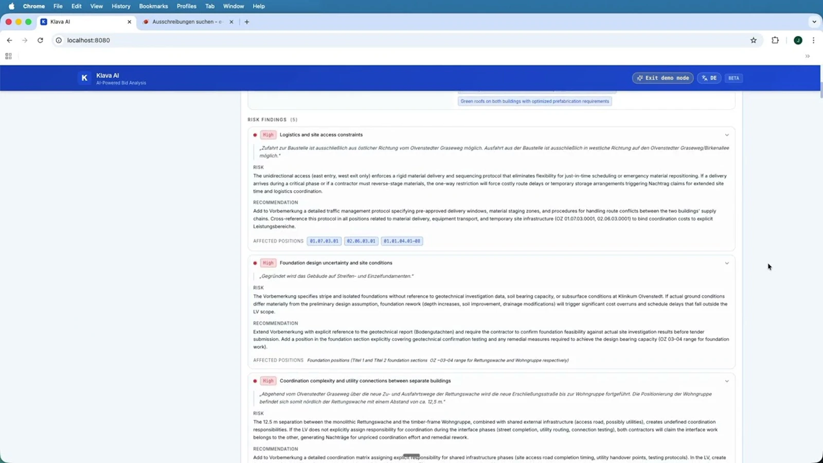Klava AI screenshot 1 (video preview)