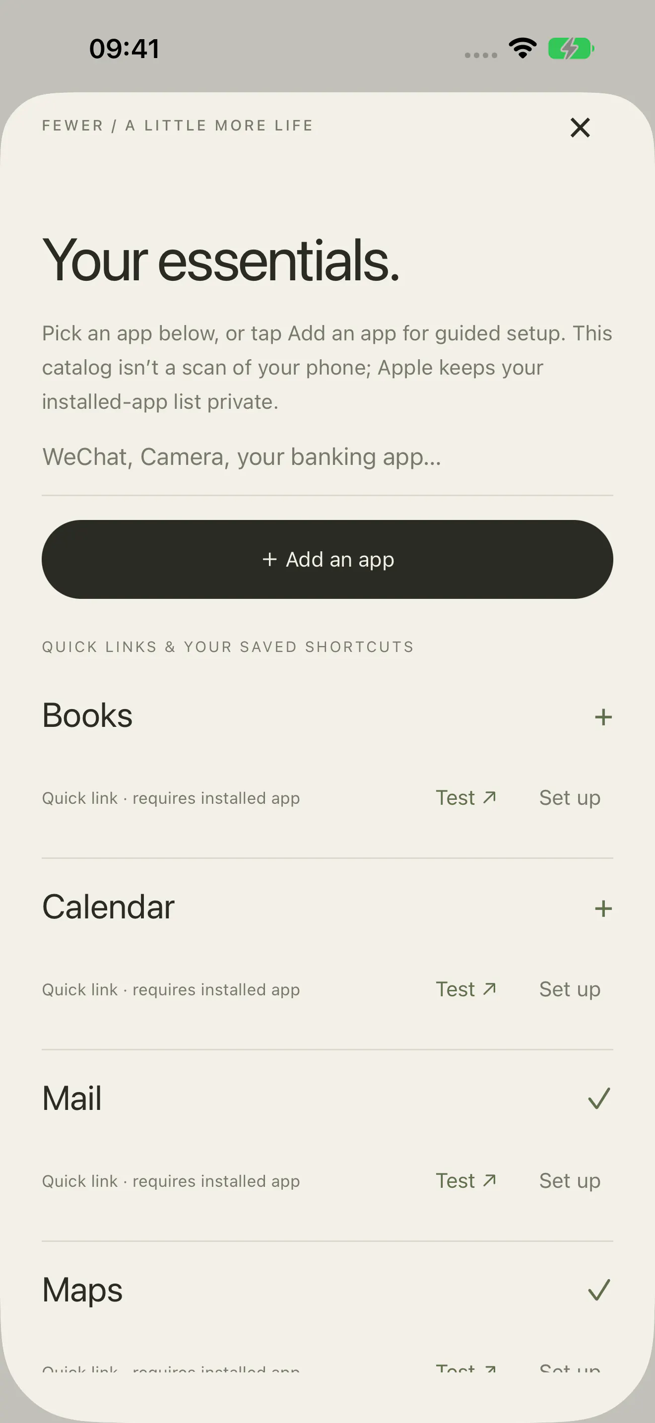 Fewer: Minimal Home Screen gallery image