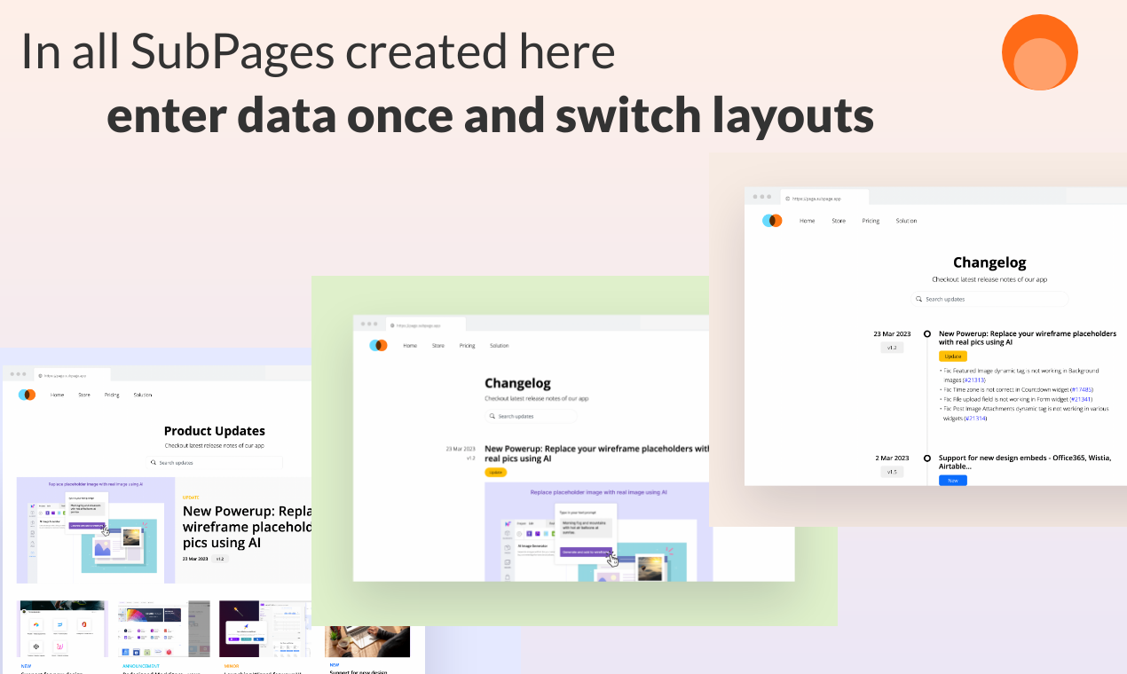 SubPage.app - Бесплатный и самый простой способ создать под страницы для вашего сайта медиа 7