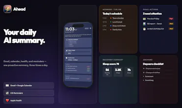 Ahead for iOS gallery image