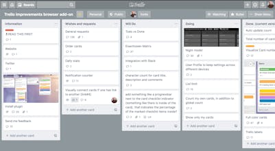 Trello Improvements gallery image