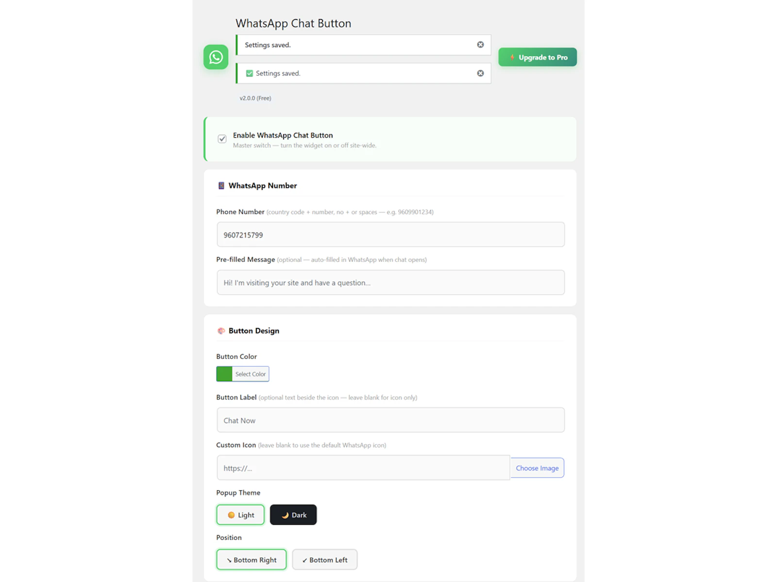 WaFloat screenshot 1