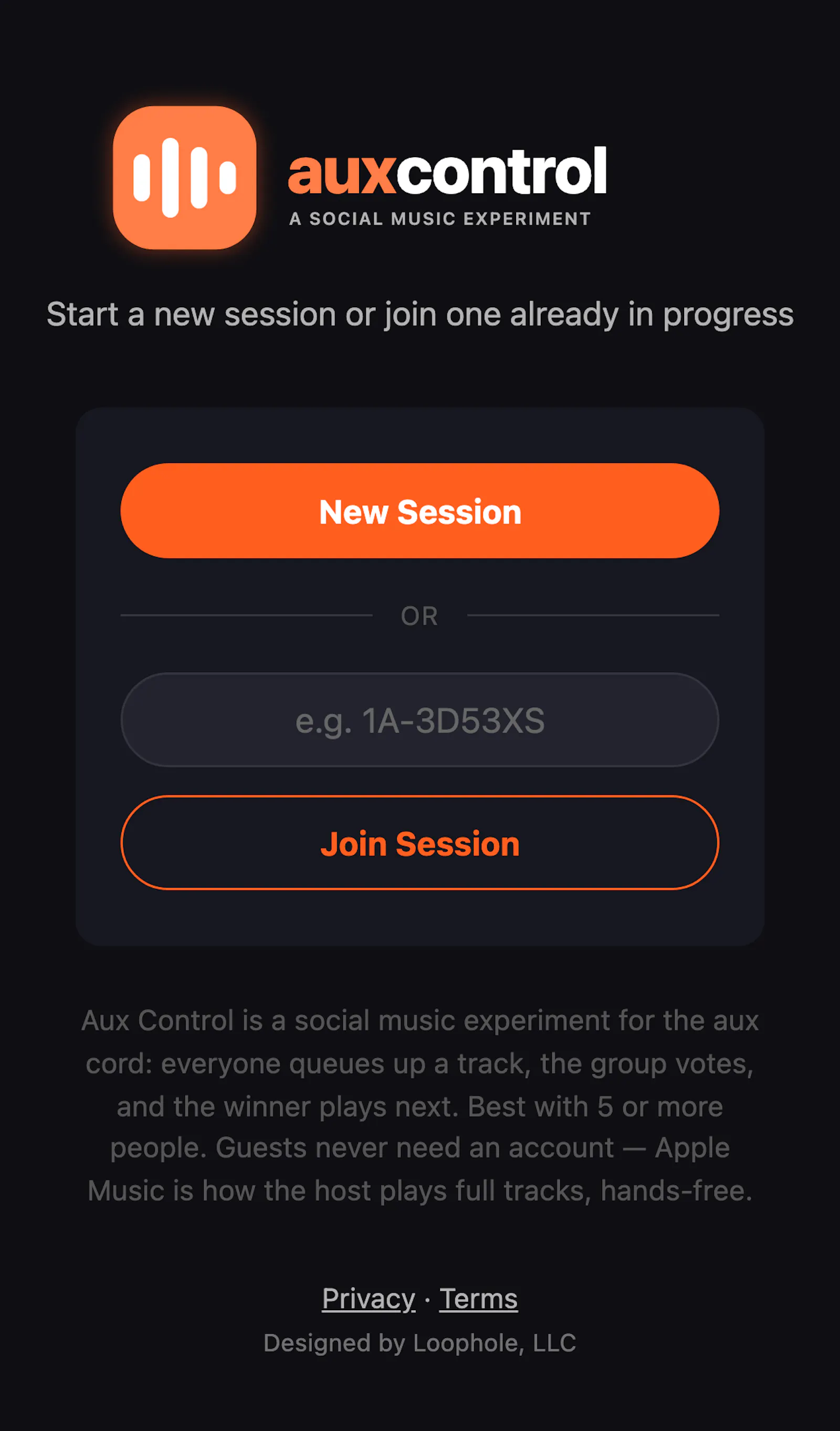 Aux Control screenshot 2