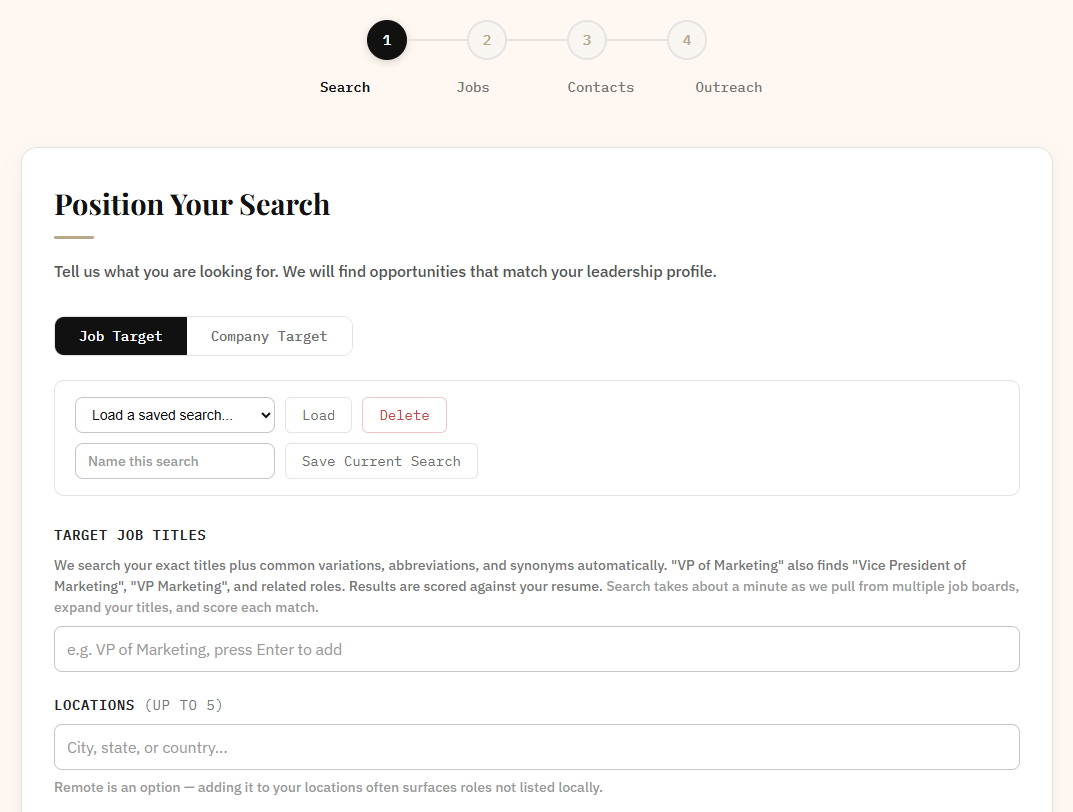 Fearless Job Search | AI Job Outreach gallery image