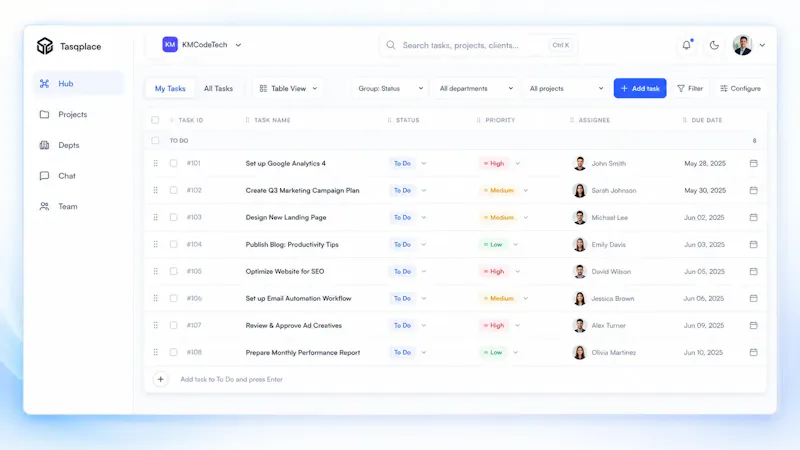 TasqPlace screenshot 1