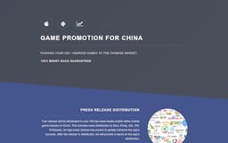Game Promotion For China media 1
