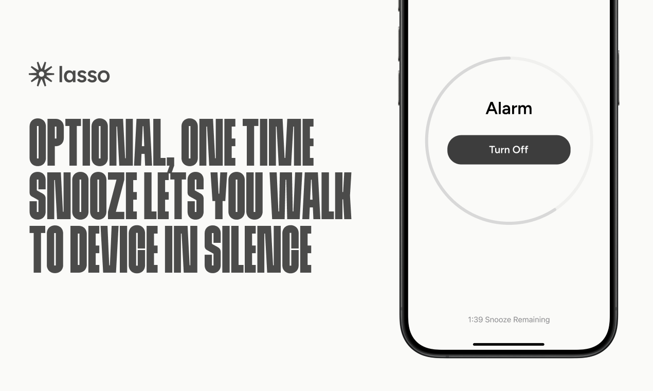 Media Jam penggera Lasso - Peranti yang perlu anda ketik untuk mematikan penggera telefon anda 4