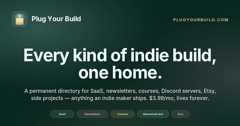Plug Your Build screenshot 1