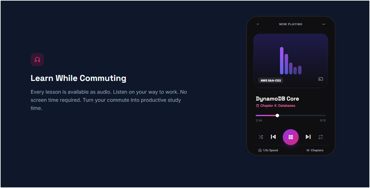 Qlearnai - Screenshot 2 showing product features and functionality
