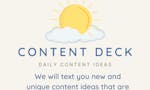 Daily Content Ideas Texted To You! image