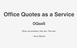Office Quotes as a Service media 1