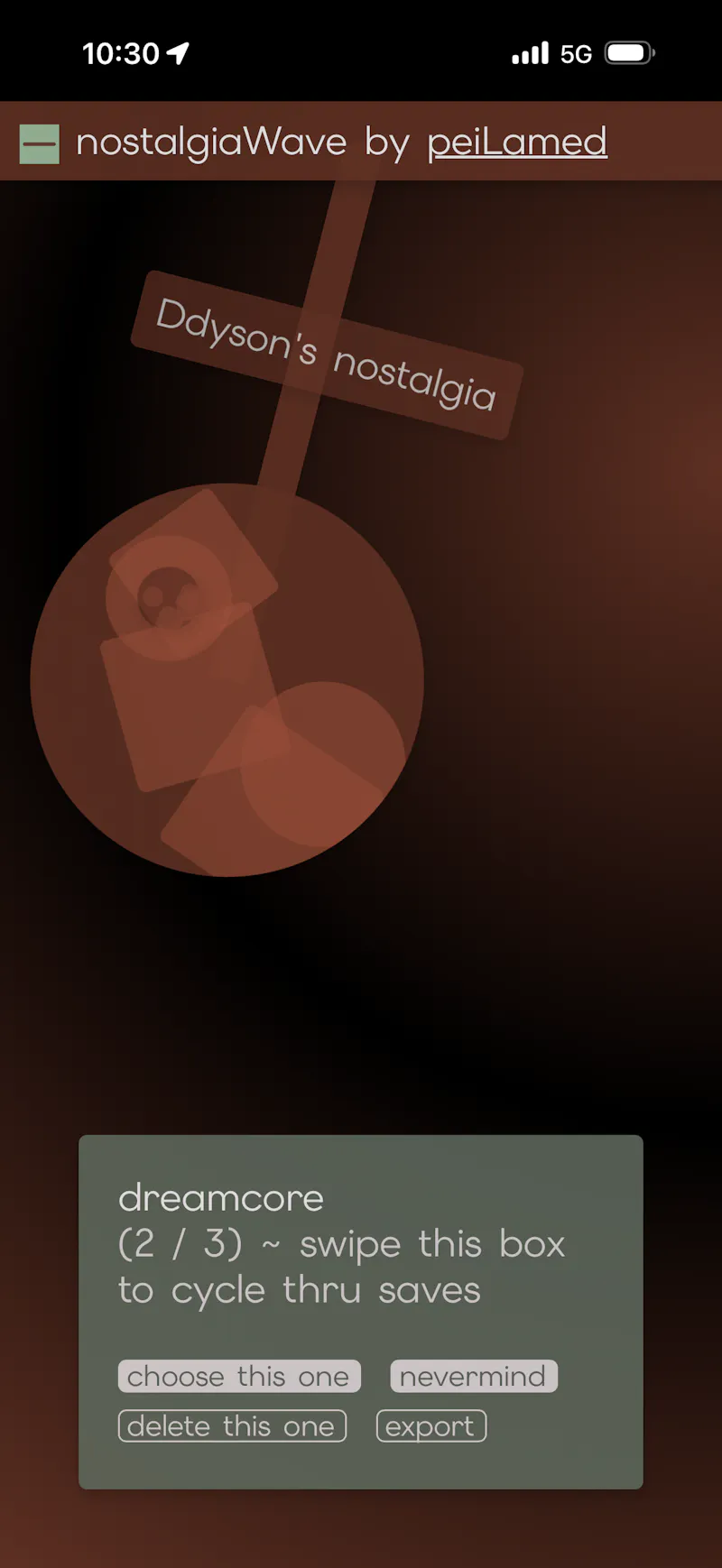 nostalgiaWave screenshot 1