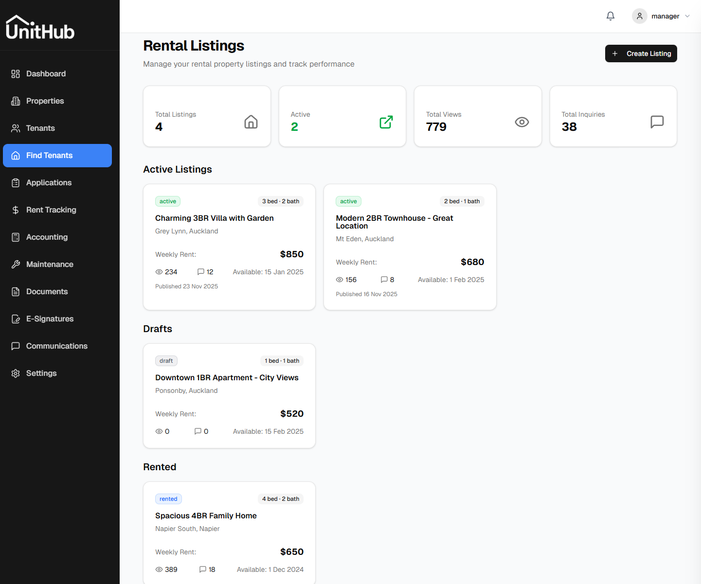 UnitHub - Screenshot 5 showing product features and functionality