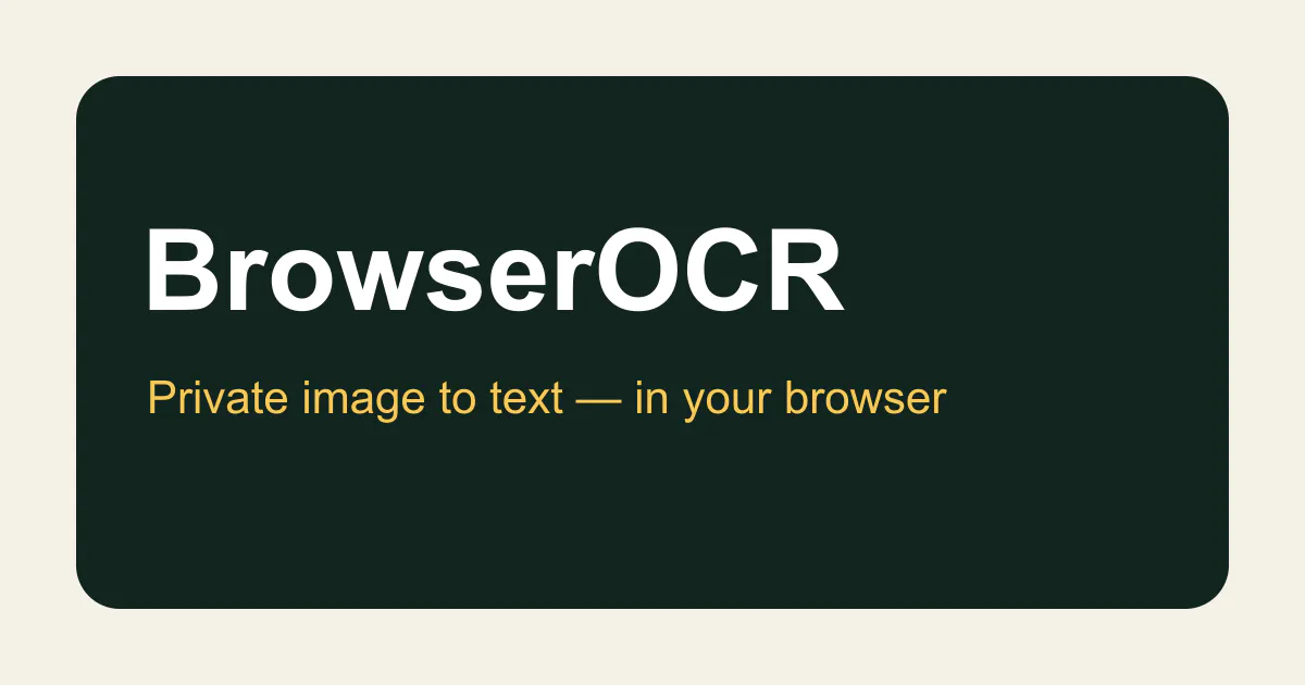 BrowserOCR gallery image