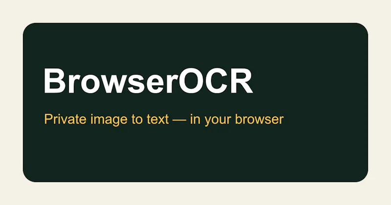 BrowserOCR screenshot 1
