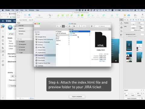 Inspect Sketch designs in JIRA tickets gallery image