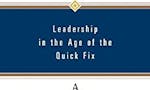 A Failure of Nerve: Leadership in the Age of the Quick Fix image