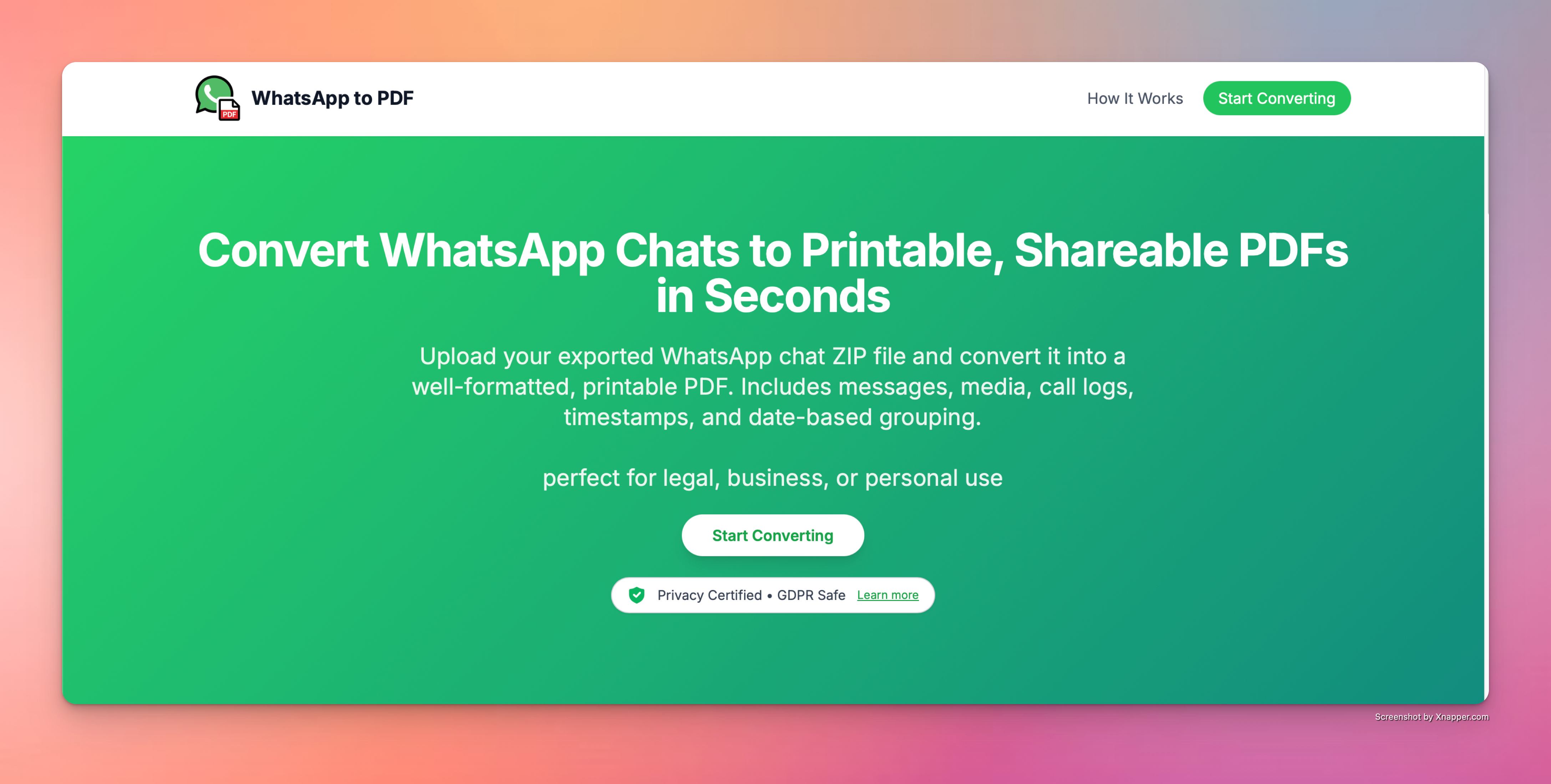 whatsapp เป็นตัวแปลง PDF media 3
