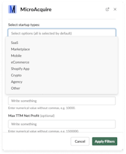 MicroAcquire App For Slack gallery image
