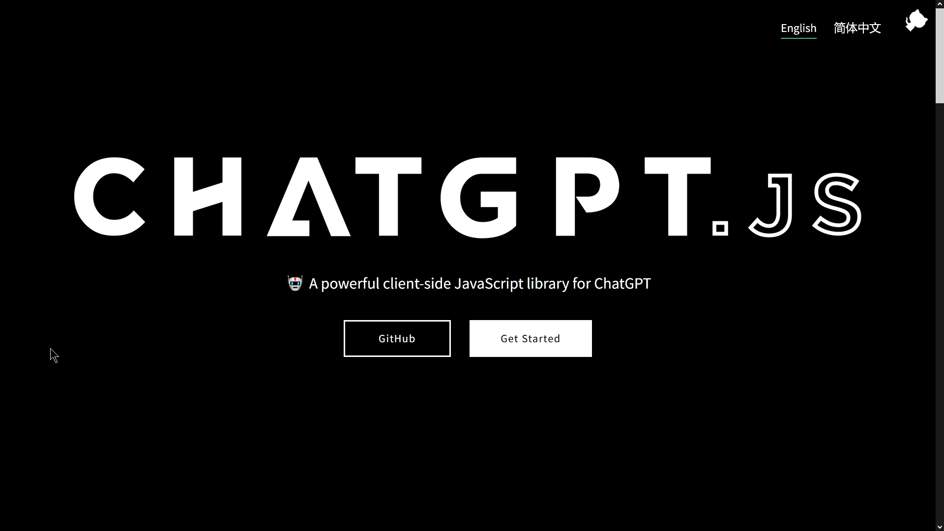 startuptile chatgpt.js-A powerful client-side JavaScript library for ChatGPT