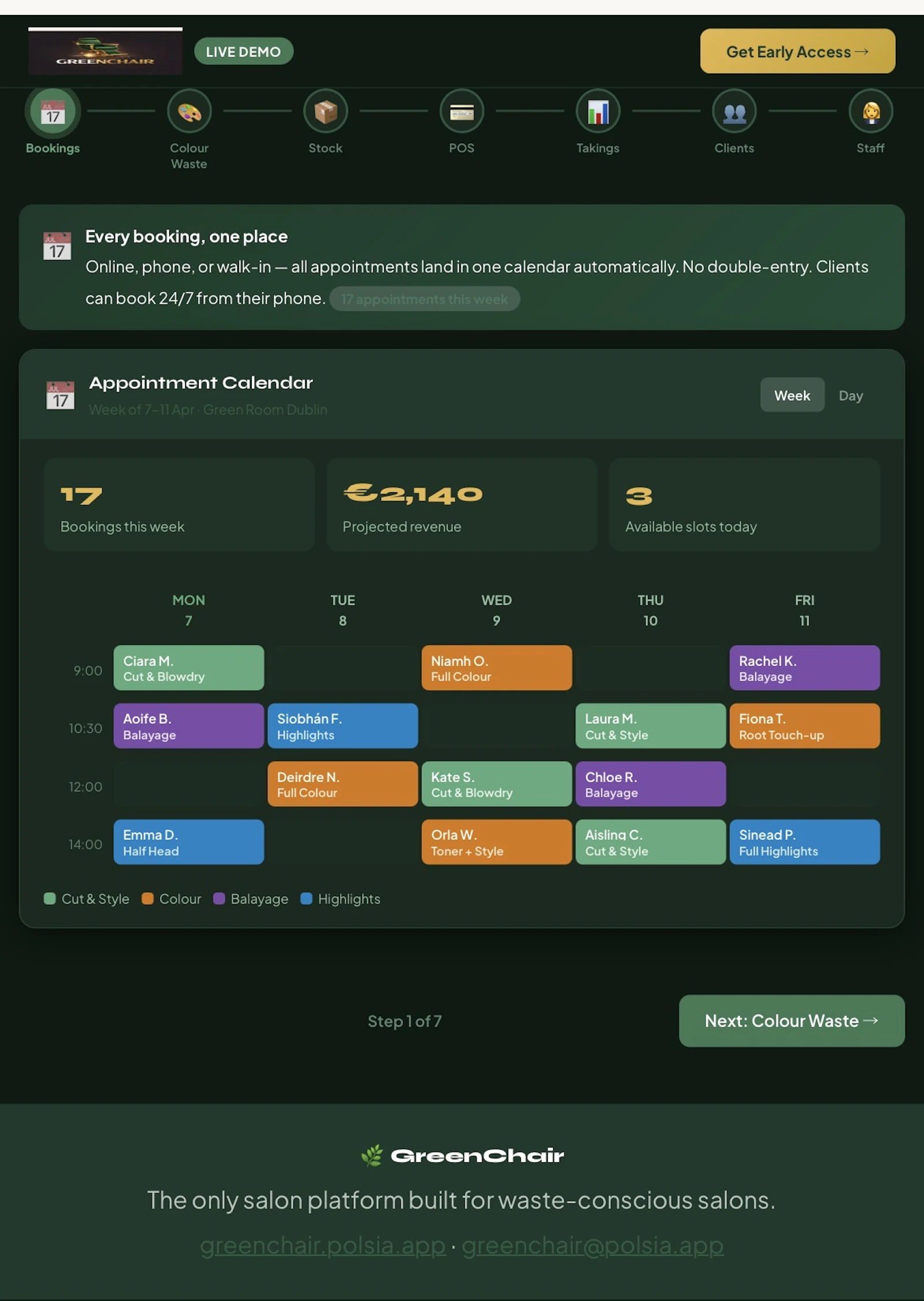 Green Chair screenshot 2