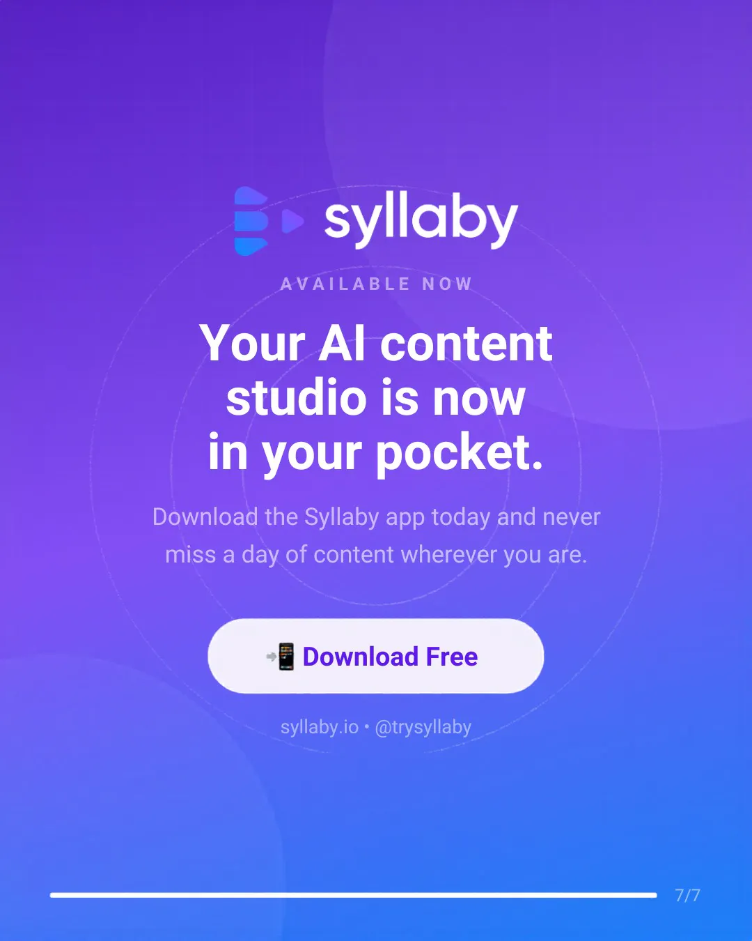 Syllaby Mobile App gallery image