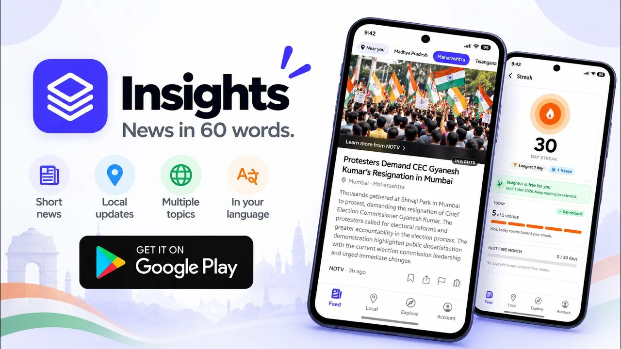 Insights - Read news in 60 words gallery image