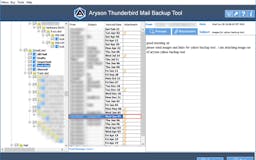 Aryson Thunderbird Backup Tool media 3