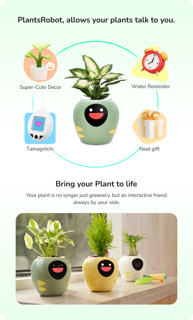 Mídia 2 de Plant Bot - Permite que suas plantas falem com você