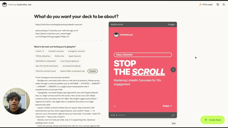 Decks by tryfuchka screenshot 1 (video preview)