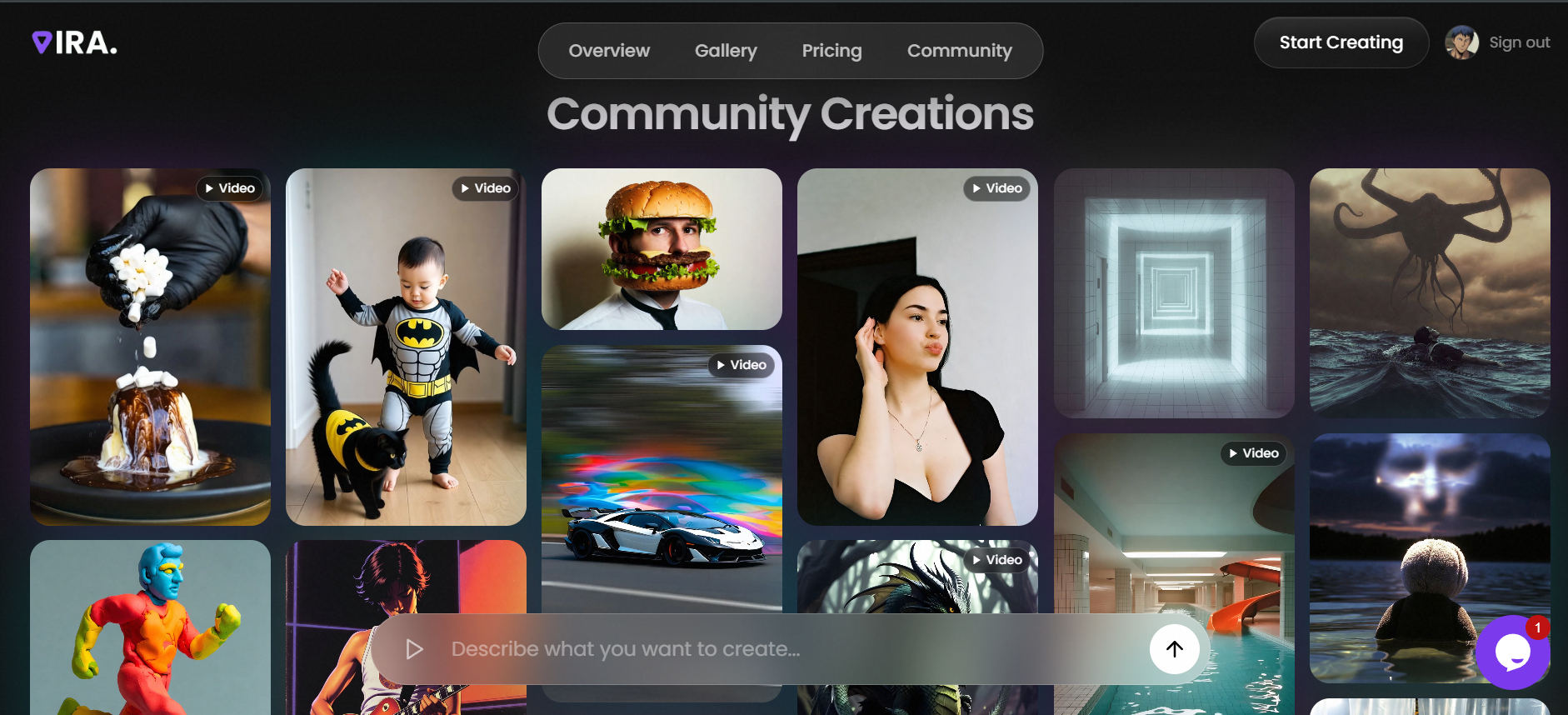 Vira. AI gallery image