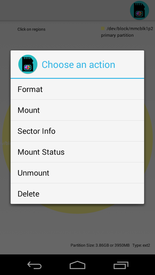 Parted4Android gallery image