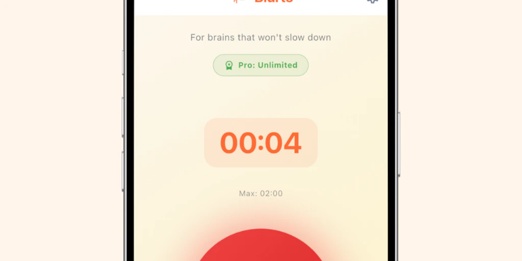 Blurts-Voice to Any Task App
