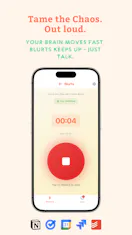 Blurts-Voice to Any Task App
