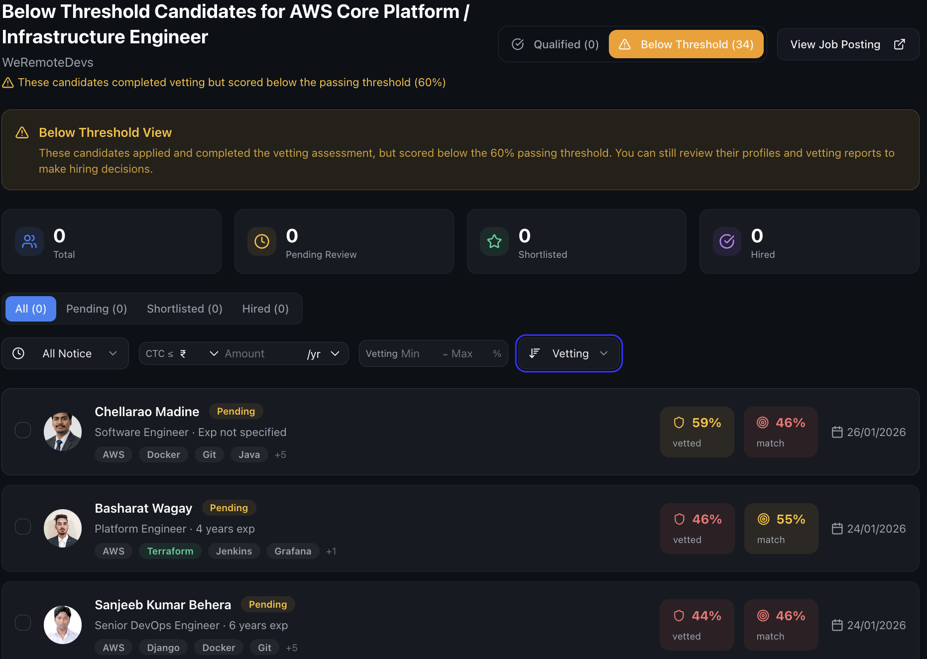 Talent Navigator - Screenshot 5 showing product features and functionality