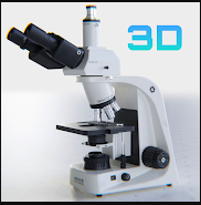 Microscope parts 3D model