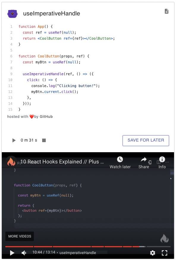 React Hooks in the #shorts gallery image