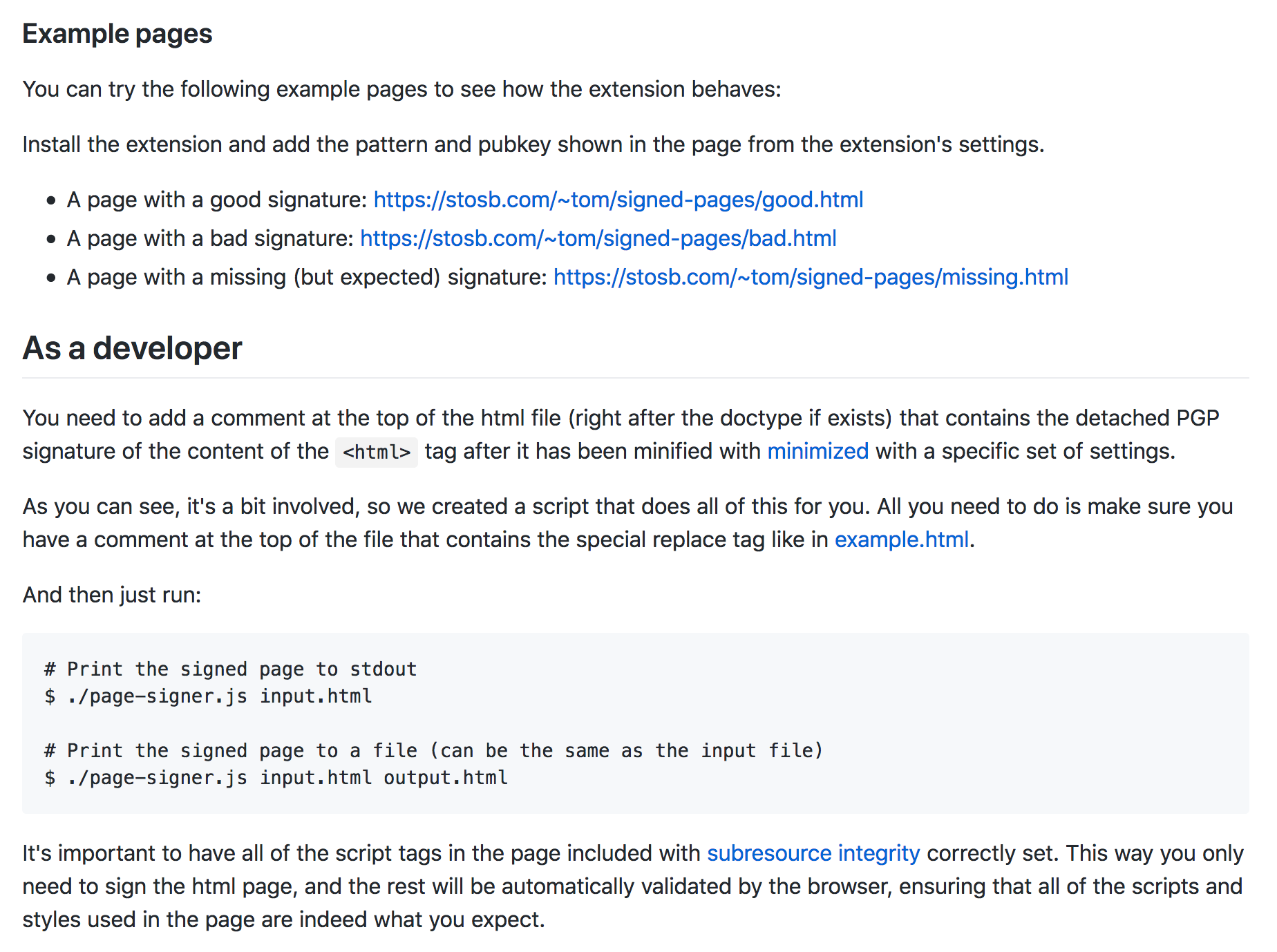 Signed Pages gallery image