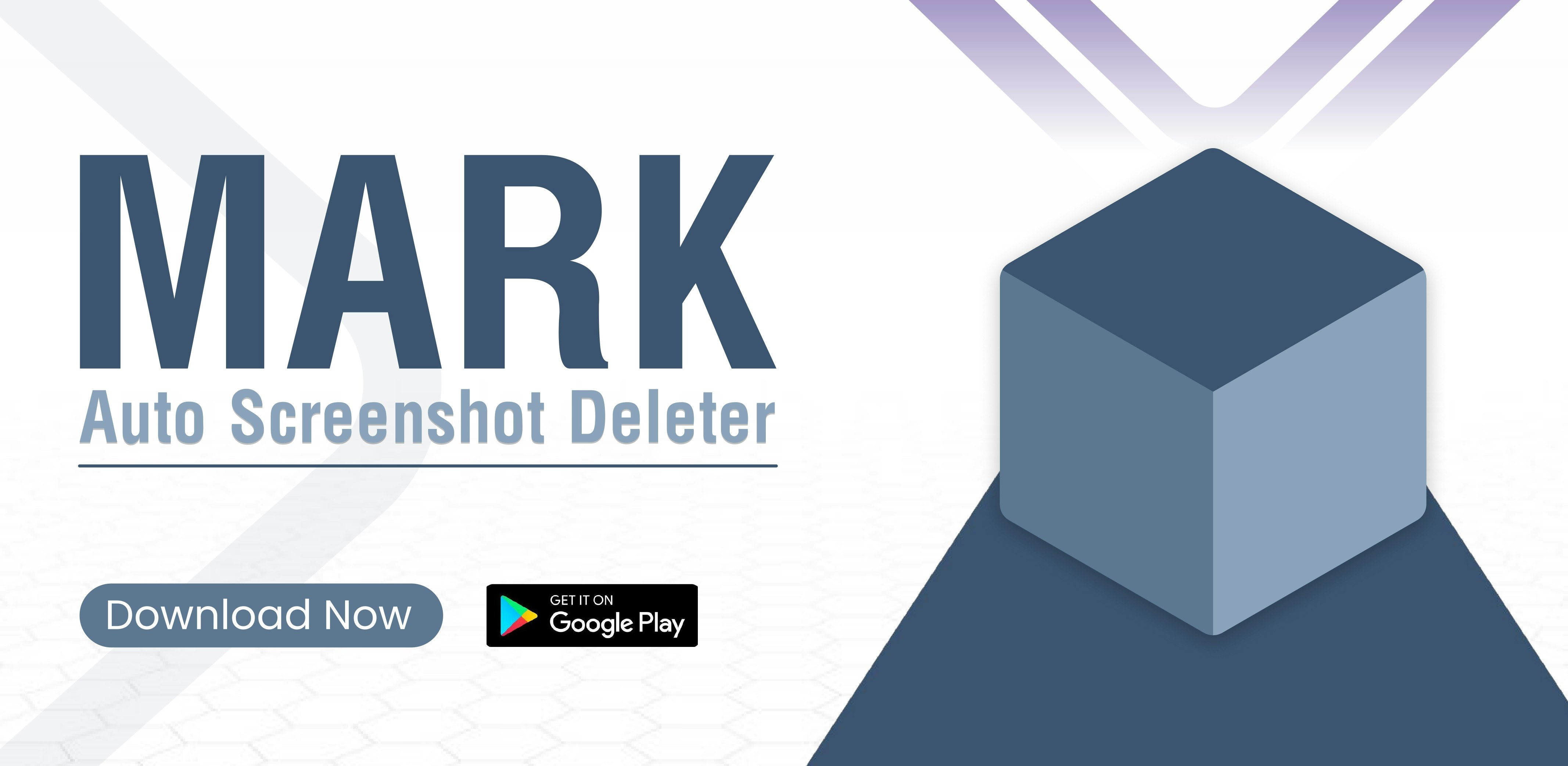 Média Mark - Déb d'une capture d'écran automatique - L'application vous aide à supprimer automatiquement les captures d'écran temporaires. 2