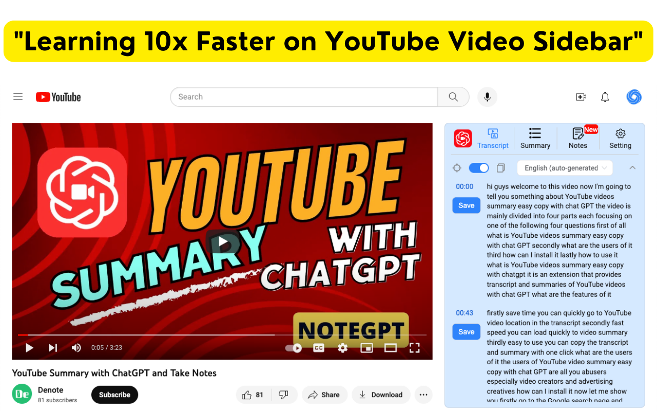Resumo do YouTube com Chatgpt & Claude media 1