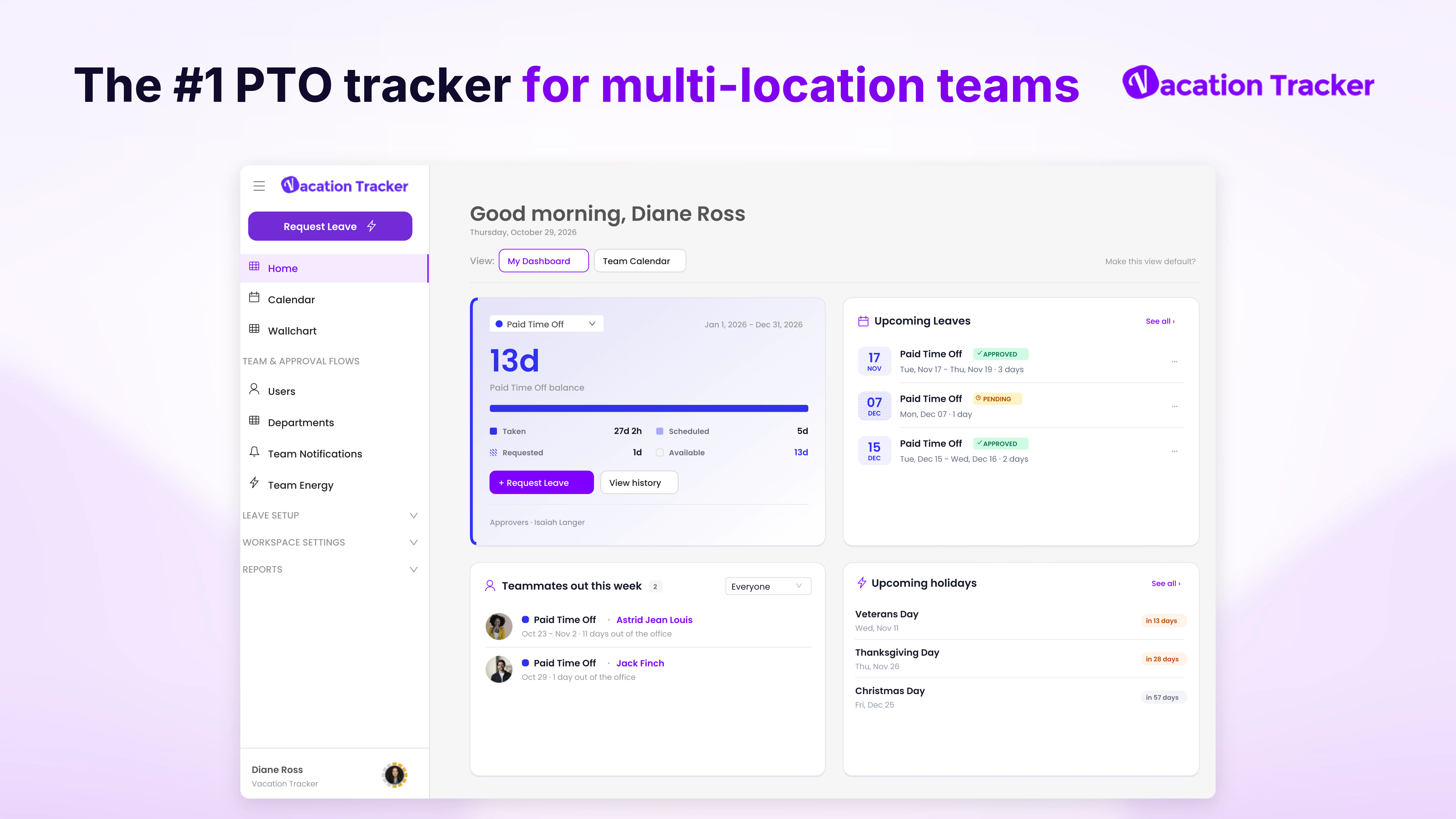 Vacation Tracker gallery image