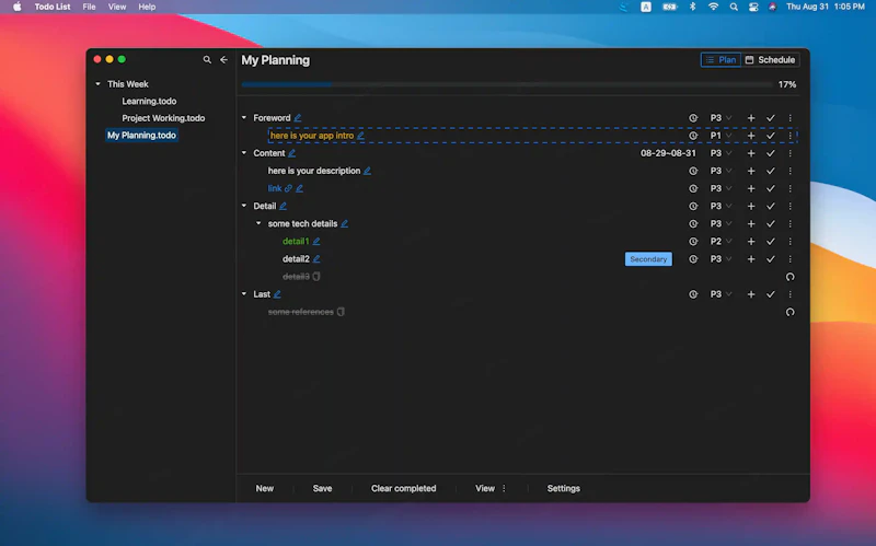 AI TodoList screenshot 2